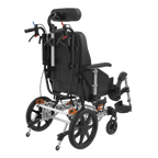 ICON 125 Comfort Wheelchair with ergonomic design, adjustable features, and multifunctional capabilities.