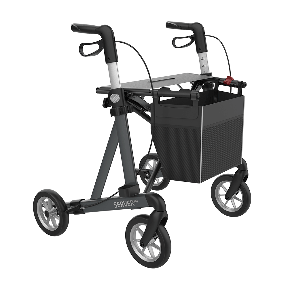SERVER HD Déambulateur XL roues souples