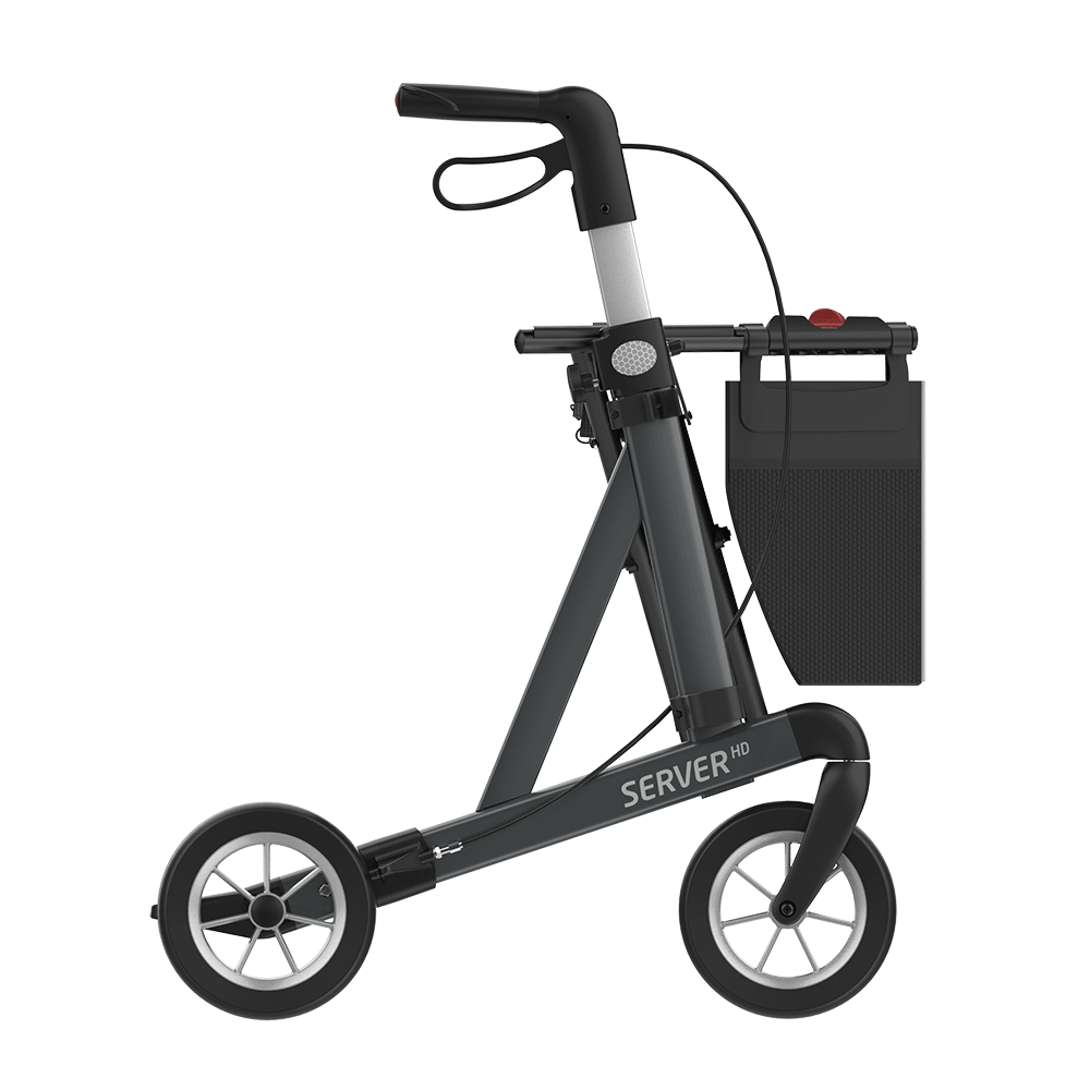 SERVER HD Déambulateur XL roues souples