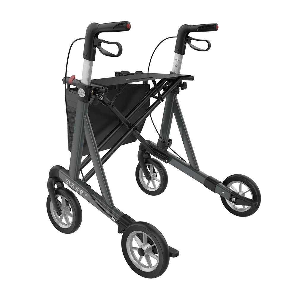 SERVER HD Déambulateur XL roues souples