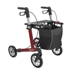 SERVER Aluminium Lightweight Rollator with ergonomic handles and stylish design, perfect for easy mobility and transport.