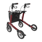 SERVER Aluminium Lightweight Rollator with ergonomic handles and elegant design for easy mobility.