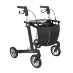 SERVER Aluminium Lightweight Rollator with ergonomic handles and simple frame design, ideal for easy transport and maintenance.