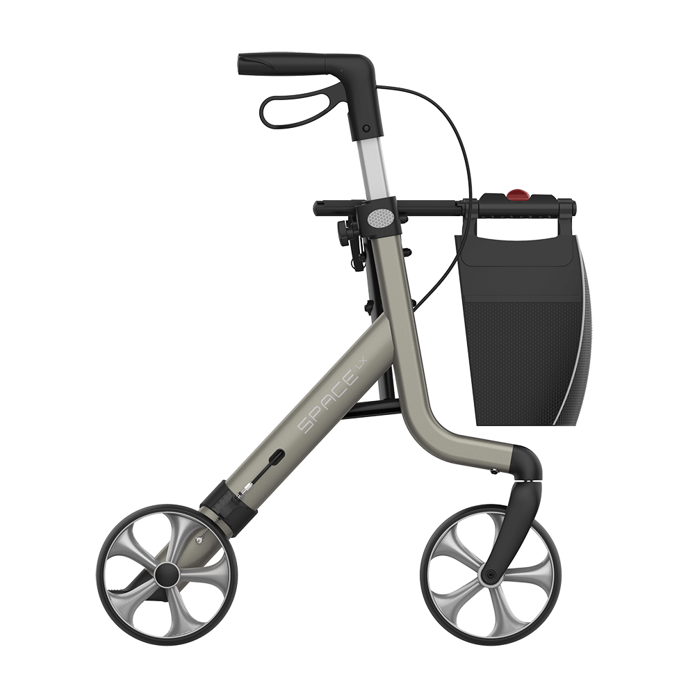 Déambulateur ultraléger en aluminium Space LX