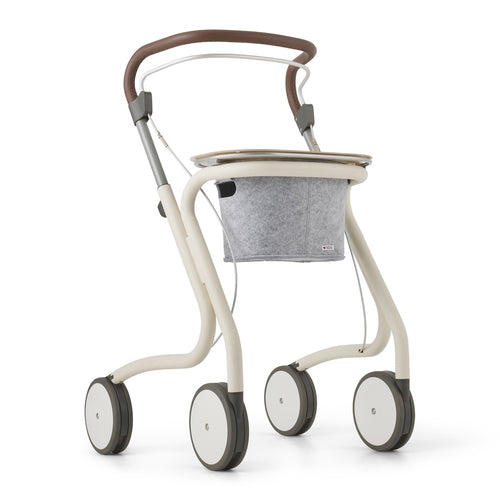 byAcre Le Scandinavian Butler avec plateau et panier blanc