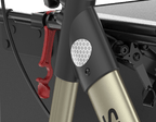 Close-up of the STYLUS BASE LINE Rollator showcasing its sturdy frame and safety features.